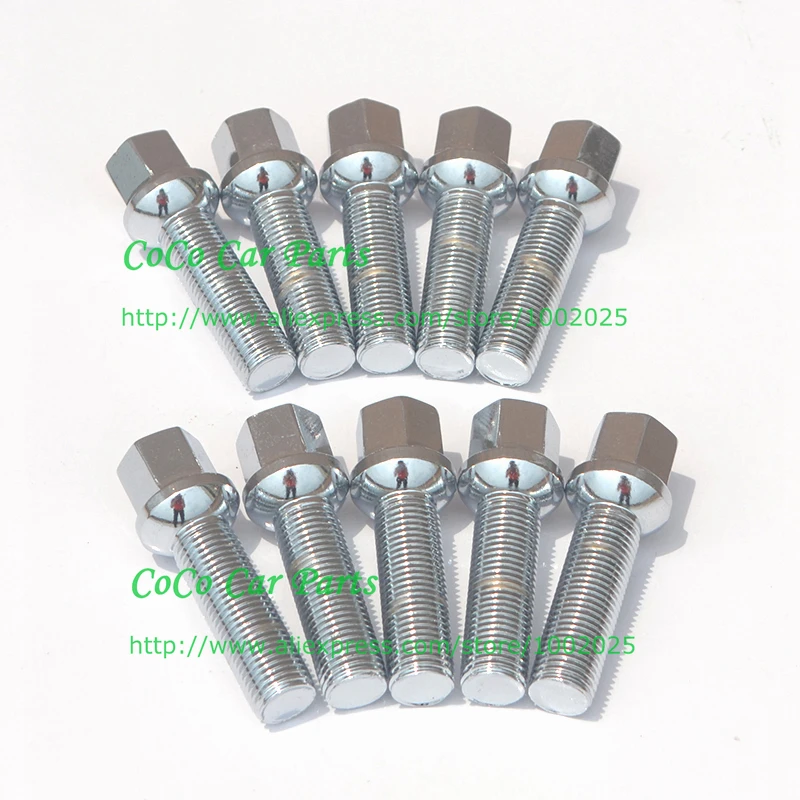 10pcs M14x1.5 Ball Seat Extended Long Lug Bolt Shank Length 55mm 60mm 65mm Fits Audi Volkswagen Mercedes Benz
10pcs M14x1.5 Ball Seat Extended Long Lug Bolt Shank Length 55mm 60mm 65mm Fits Audi Volkswagen Mercedes Benz