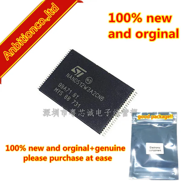2pcs 100% new and orginal NAND512W3A2CN6 TSOP 64M X 8 PDSO48 128 Mbit, 256 Mbit, 512 Mbit, 1 Gbit (x8/x16) 528 Byte/2 in stock
2pcs 100% new and orginal NAND512W3A2CN6 TSOP 64M X 8 PDSO48 128 Mbit, 256 Mbit, 512 Mbit, 1 Gbit (x8/x16) 528 Byte/2 in stock