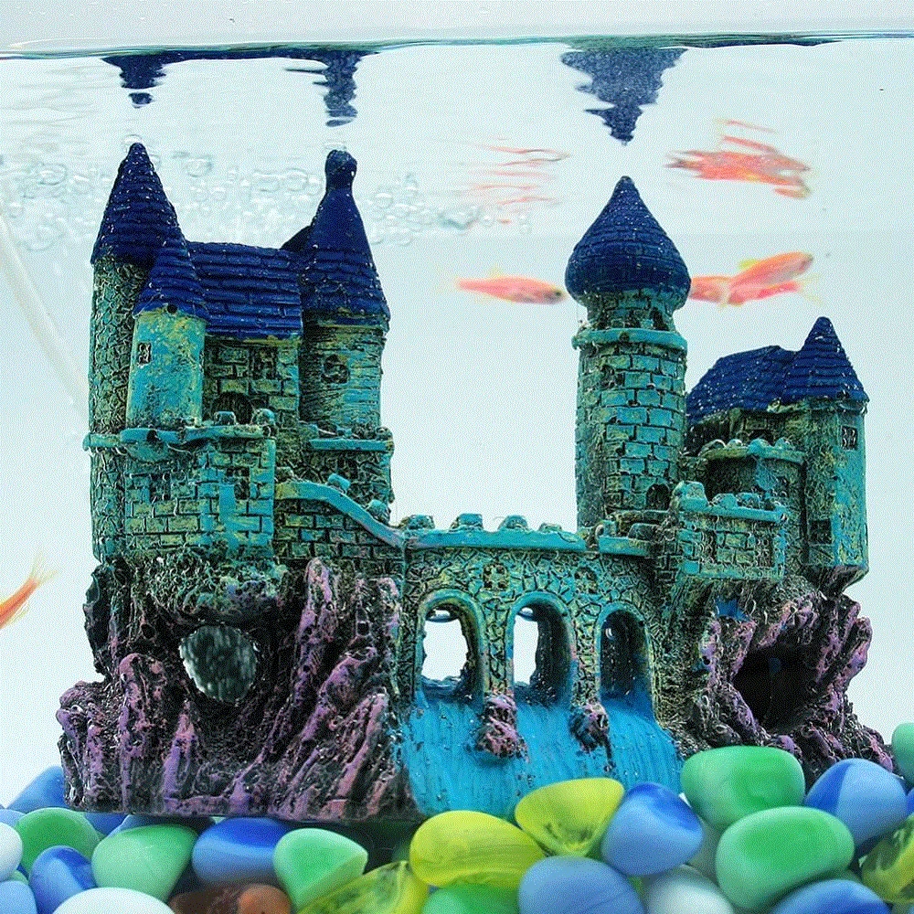 Resin Cartoon Castle Aquariums Decorations Castle Tower Ornaments Fish Tank Aquarium Accessories Decoration Artificial Fish Cave
Resin Cartoon Castle Aquariums Decorations Castle Tower Ornaments Fish Tank Aquarium Accessories Decoration Artificial Fish Cave