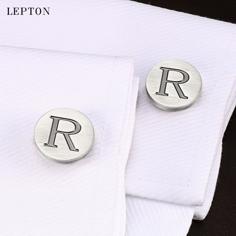 Lepton Letters of an alphabet R Cufflinks For Mens Classic Antique Silver Plated Letters R cuff links Men shirt cuffs Cufflink
Lepton Letters of an alphabet R Cufflinks For Mens Classic Antique Silver Plated Letters R cuff links Men shirt cuffs Cufflink