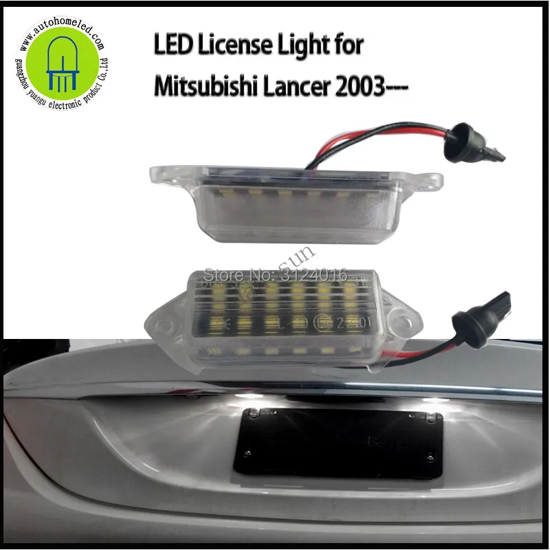 2PC X Dahosun LED License Plate Light 18SMD For Mitsubishi Lancer 2003 With CE E9 Dot
2PC X Dahosun LED License Plate Light 18SMD For Mitsubishi Lancer 2003 With CE E9 Dot