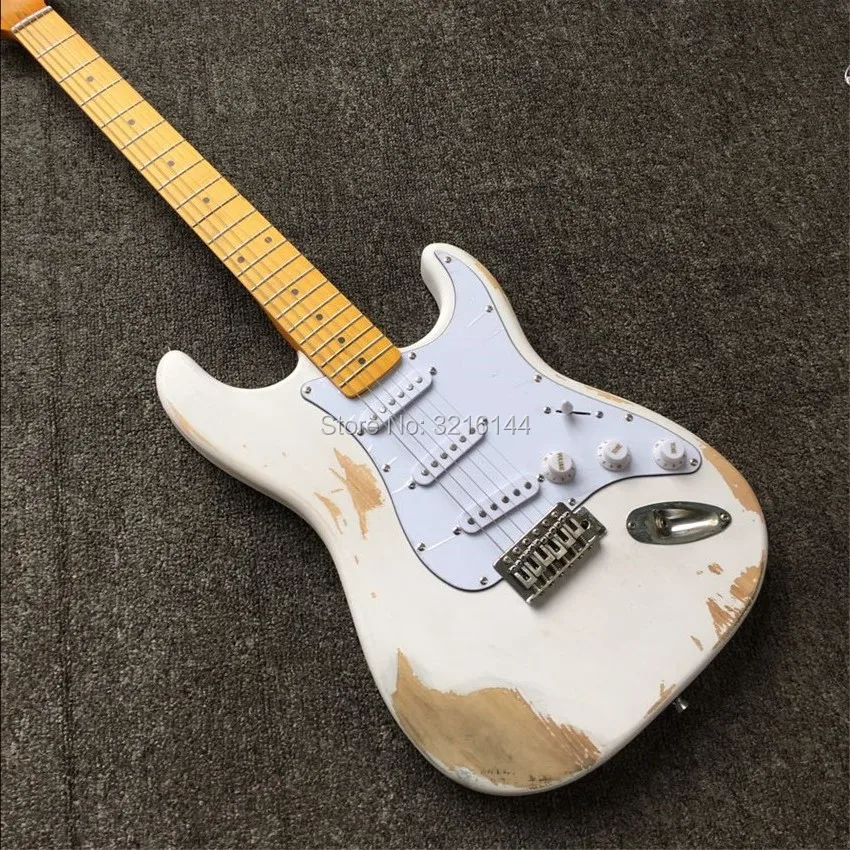 Stock inventory, Stock do old electric guitars, antique relic guitars, real photos, free shipping, white
Stock inventory, Stock do old electric guitars, antique relic guitars, real photos, free shipping, white