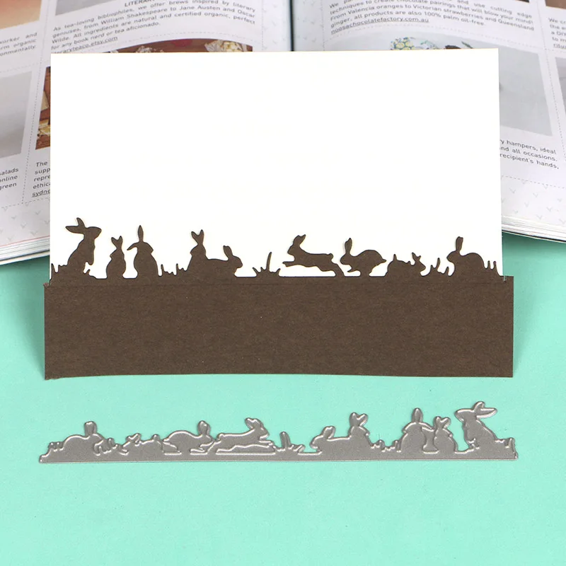 DUOFEN METAL CUTTING DIES S18082304 Easter Rabbits Border embossing stencil DIY Scrapbook Paper Album 2018 new
DUOFEN METAL CUTTING DIES S18082304 Easter Rabbits Border embossing stencil DIY Scrapbook Paper Album 2018 new