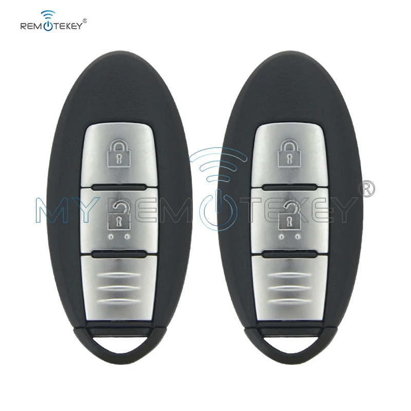 Remtekey 2pcs S18014410 Smart key 2 button 433.9mhz for Nissan Qashqai X-Trail keyless entry key remtekey
Remtekey 2pcs S18014410 Smart key 2 button 433.9mhz for Nissan Qashqai X-Trail keyless entry key remtekey