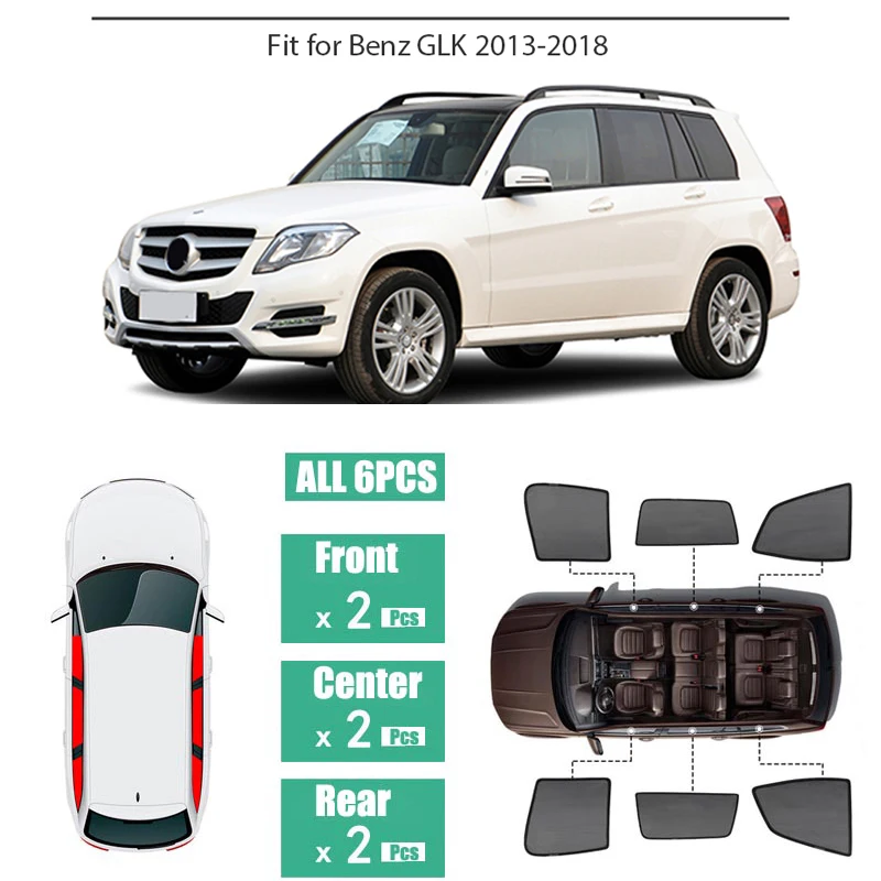 Side Windows Magnetic Sun Shade UV Protection Ray Blocking Mesh Visor Fit For Mercedes Benz GLK 300 200 260 2013-2018
Side Windows Magnetic Sun Shade UV Protection Ray Blocking Mesh Visor Fit For Mercedes Benz GLK 300 200 260 2013-2018