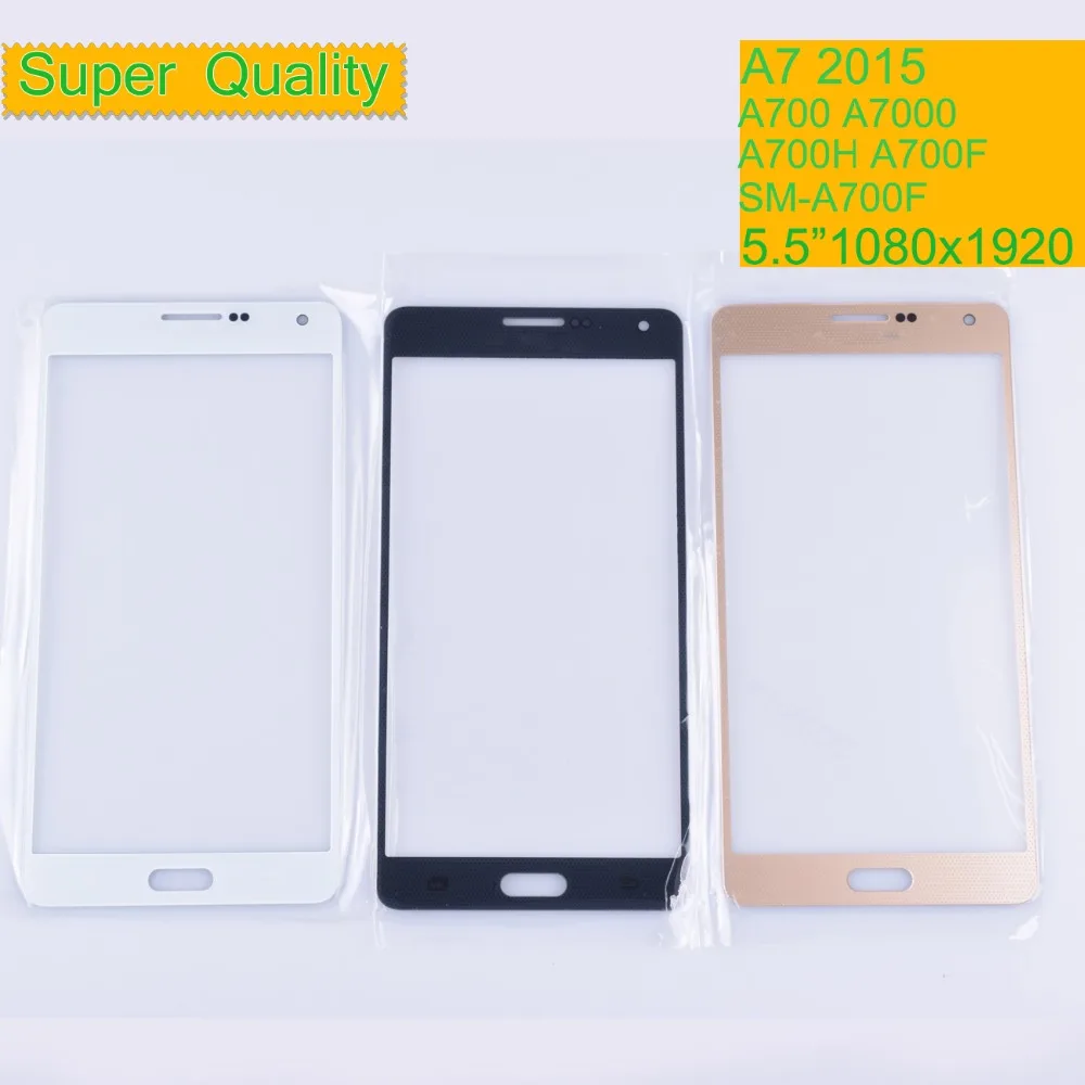 10Pcs/Lot For Samsung Galaxy A7 2015 A700 Touch Screen Front Glass Panel LCD Outer Lens With OCA
10Pcs/Lot For Samsung Galaxy A7 2015 A700 Touch Screen Front Glass Panel LCD Outer Lens With OCA