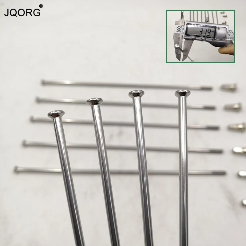 20 Pieces A Lot 10 G Diameter 3.2 mm Material 304 Stainless Steel Straight Pull Spoke Head Electric Motorcycle Wheel Spokes
20 Pieces A Lot 10 G Diameter 3.2 mm Material 304 Stainless Steel Straight Pull Spoke Head Electric Motorcycle Wheel Spokes