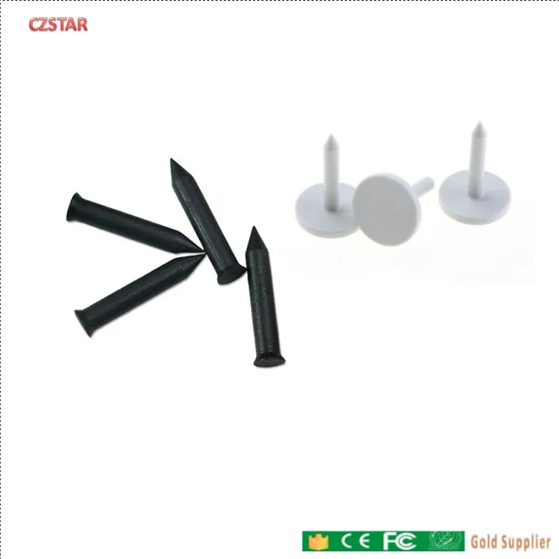czstar 100pcs High Quality UHF RFID Nail Pin Tag long range tag alien impinj chip UHF RFID Tree Nail Tag For Wood Management
czstar 100pcs High Quality UHF RFID Nail Pin Tag long range tag alien impinj chip UHF RFID Tree Nail Tag For Wood Management