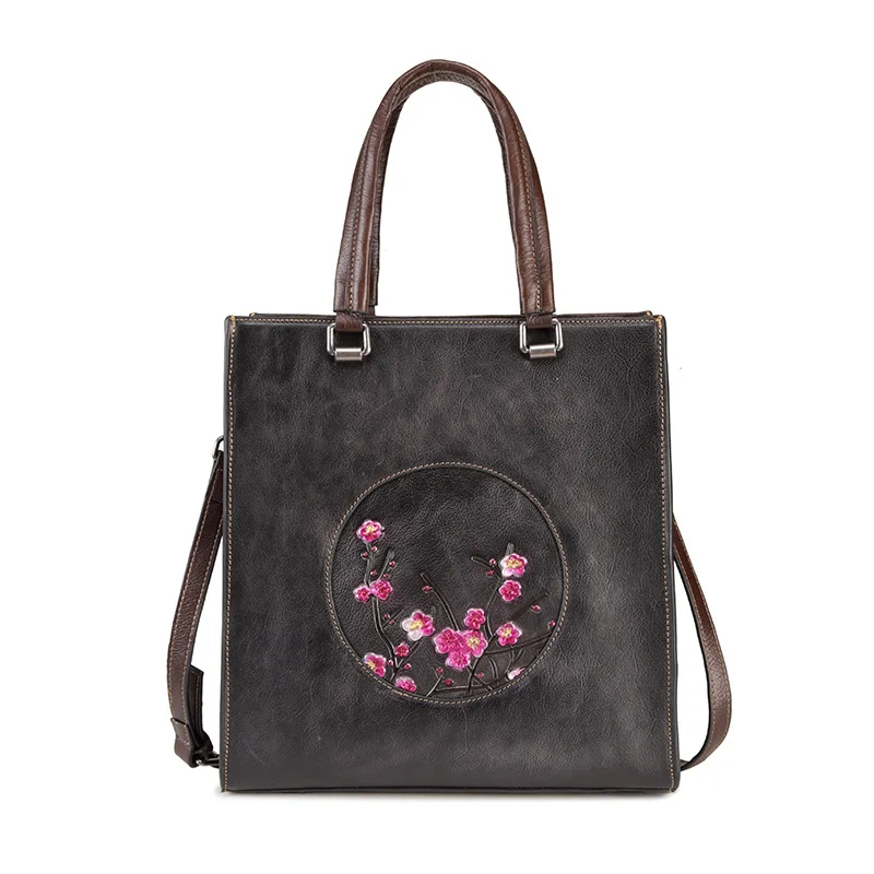 High Quality Natural Skin Women Shoulder Messenger Tote Bag Peony Pattern Genuine Leather Female Lady Cross body BaHandbag
High Quality Natural Skin Women Shoulder Messenger Tote Bag Peony Pattern Genuine Leather Female Lady Cross body BaHandbag