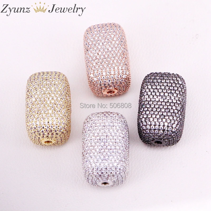 5PCS ZYZ324-9868 CZ Micro Pave Rectangle Beads with Clear Crystal for Bracelet/Necklace, Cubic Zirconia Spacer Beads, Accessorie
5PCS ZYZ324-9868 CZ Micro Pave Rectangle Beads with Clear Crystal for Bracelet/Necklace, Cubic Zirconia Spacer Beads, Accessorie