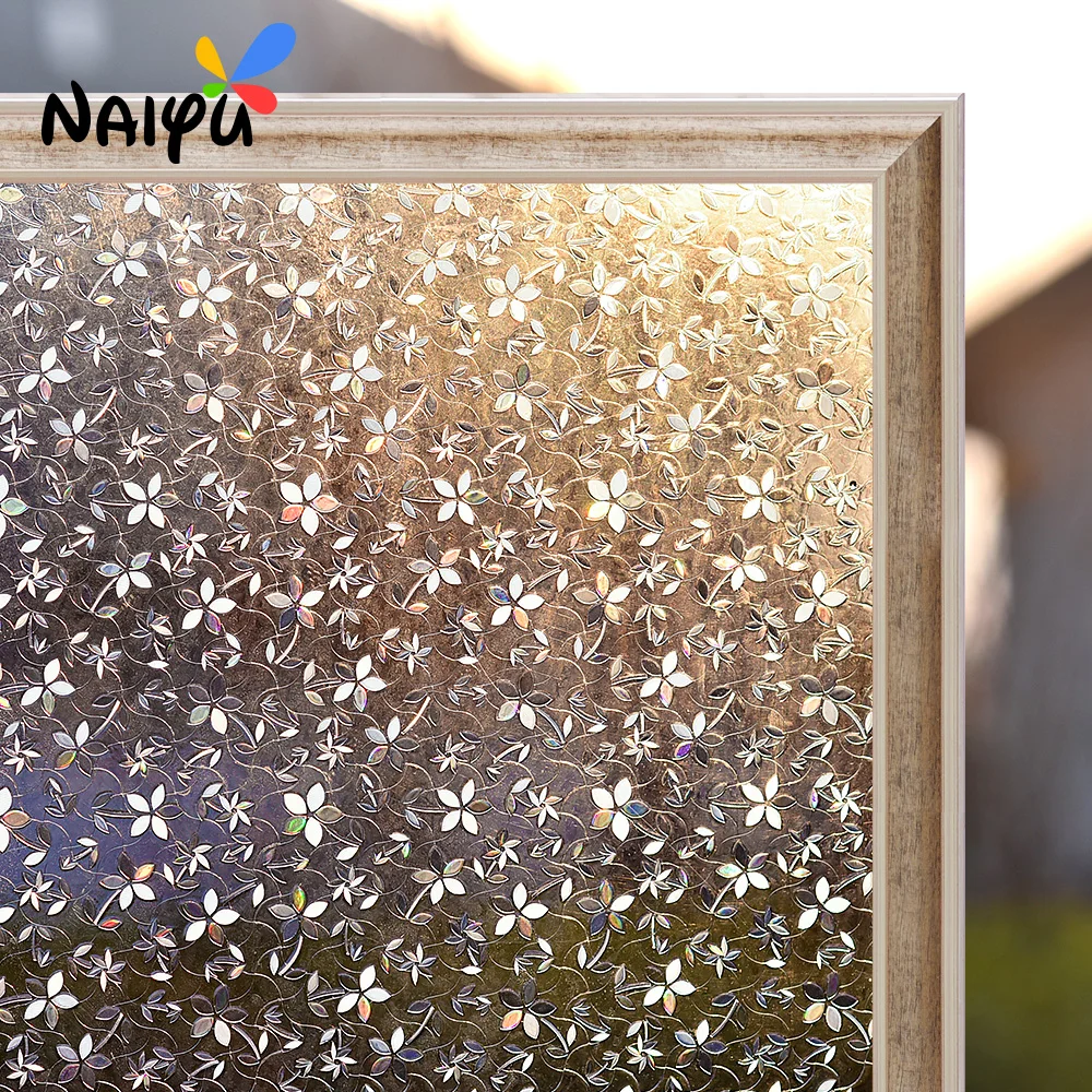 3d Heat Insulation Static Cling Pvc Little Flora Opaque Explosion-proof Glass Films No-glue Living Decorative Window Film
3d Heat Insulation Static Cling Pvc Little Flora Opaque Explosion-proof Glass Films No-glue Living Decorative Window Film