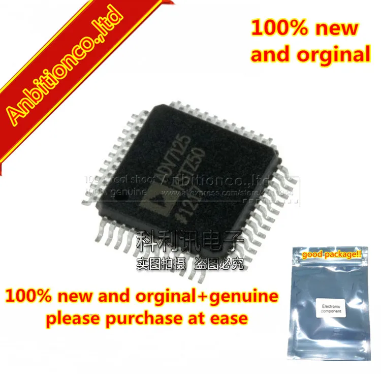 2 шт. 100% новые и оригинальные ADV7125KSTZ50 ADV7125 CMOS, 330 МГц, тройной 8-битный высокоскоростной видеоконтактный ЦАП LQFP-48 в наличии
2 шт. 100% новые и оригинальные ADV7125KSTZ50 ADV7125 CMOS, 330 МГц, тройной 8-битный высокоскоростной видеоконтактный ЦАП LQFP-48 в наличии