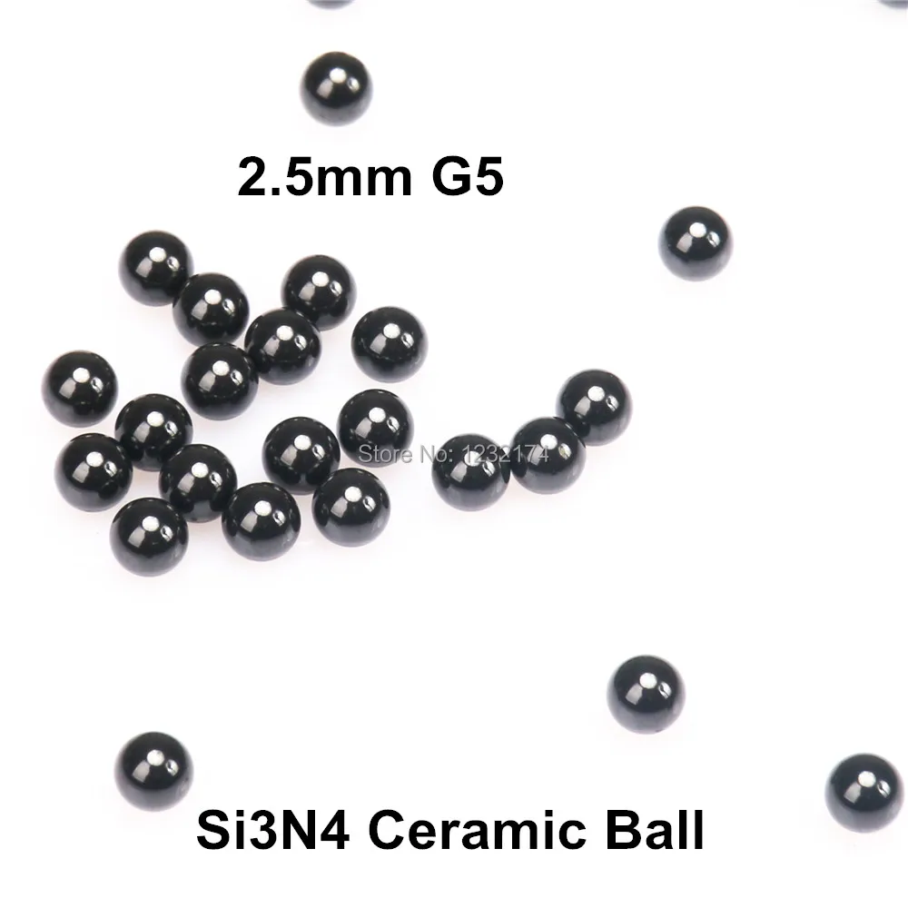 2.5mm Silicon Nitride Ceramic Ball Si3N4 Grade G5 100PCS/Lot used in Bearing,Pump,Valve ball, linear slider 2.5mm ceramic ball
2.5mm Silicon Nitride Ceramic Ball Si3N4 Grade G5 100PCS/Lot used in Bearing,Pump,Valve ball, linear slider 2.5mm ceramic ball