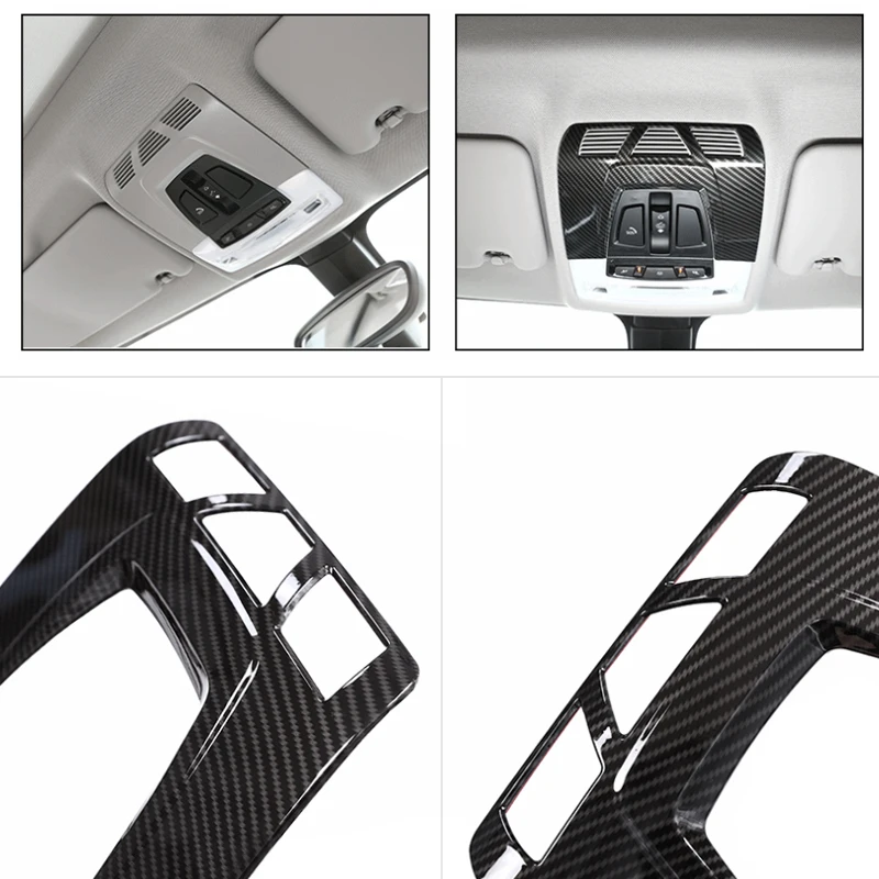 For BMW 1 2 3 series 3GT F30 F34 X1 F48 X5 X6 F15 F16 Carbon Fiber Texture Car Front Roof Reading Light Frame Cover
For BMW 1 2 3 series 3GT F30 F34 X1 F48 X5 X6 F15 F16 Carbon Fiber Texture Car Front Roof Reading Light Frame Cover