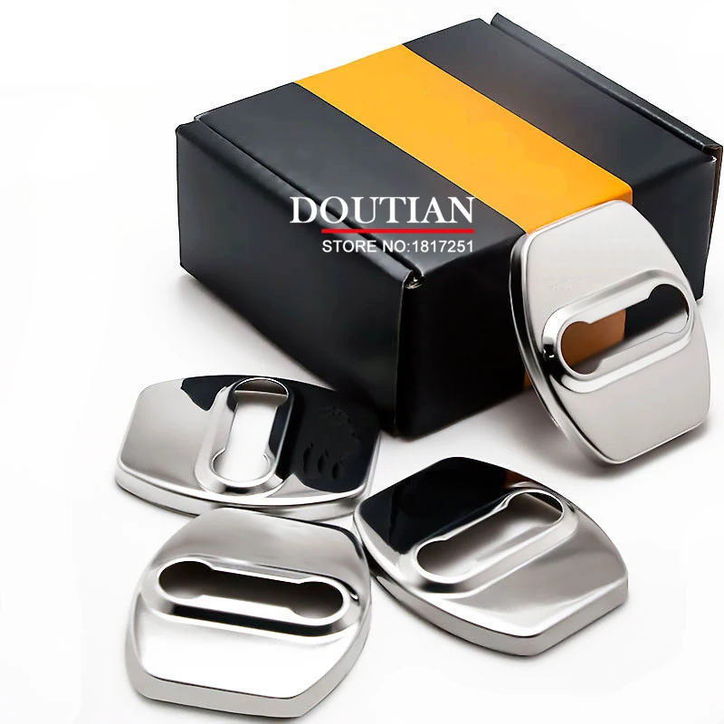 NEW 3D Stainless Steel Door Lock Buckle Protection Protective Cover Trim 4pcs For vw t-roc Car Accessories
NEW 3D Stainless Steel Door Lock Buckle Protection Protective Cover Trim 4pcs For vw t-roc Car Accessories