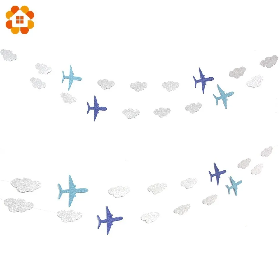 1PC Cloud&Plane Banners Baby Showers Party Garlands Decoration Kids Birthday Happy Hanging Background Garlands Party Supplies
1PC Cloud&Plane Banners Baby Showers Party Garlands Decoration Kids Birthday Happy Hanging Background Garlands Party Supplies