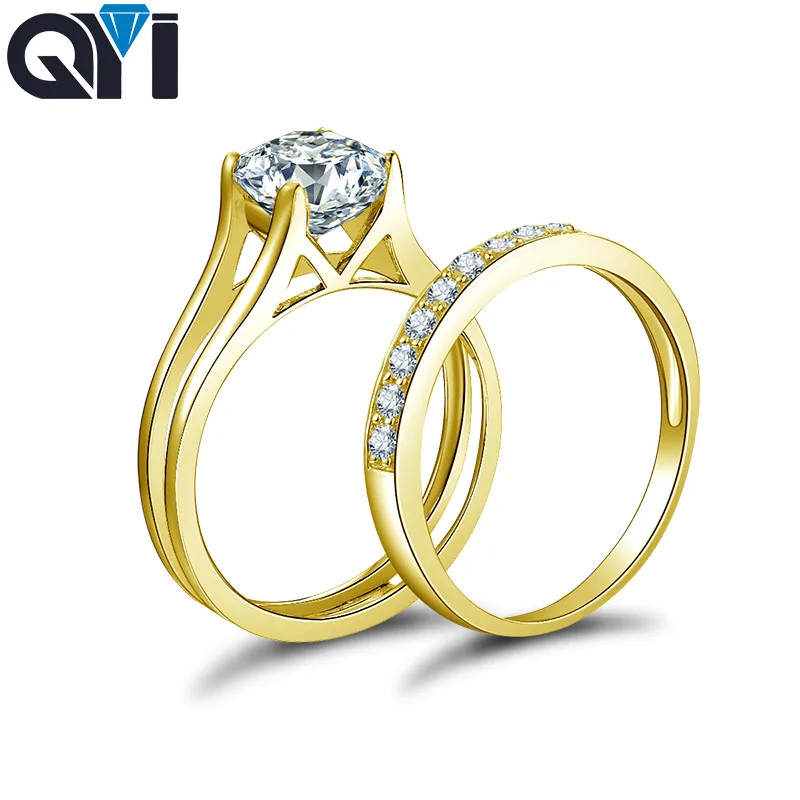 QYI обручальное кольцо, 14K, цельное желтое золото, женские модные ювелирные изделия, круглые кольца для помолвки с бриллиантами
QYI обручальное кольцо, 14K, цельное желтое золото, женские модные ювелирные изделия, круглые кольца для помолвки с бриллиантами