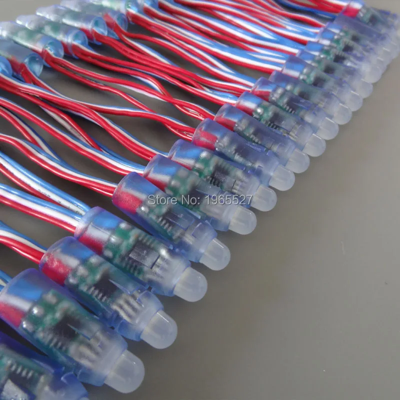 100 шт./лот, провод 20AWG, 12 В постоянного тока, 12 мм UCS1903, адресный RGB-светодиод, умный пиксельный узл, световой модуль RGB, провод RGB, водонепроницаемый, рейтинг IP68
100 шт./лот, провод 20AWG, 12 В постоянного тока, 12 мм UCS1903, адресный RGB-светодиод, умный пиксельный узл, световой модуль RGB, провод RGB, водонепроницаемый, рейтинг IP68