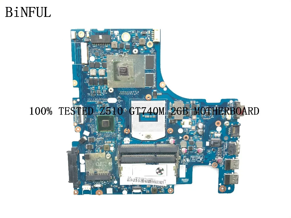FAST SHIPPING AILZA NM-A181 MAIN BOARD FOR LENOVO Z510 LAPTOP MOTHERBOARD GT740M 2GB 90 DAYS WARRANTY
FAST SHIPPING AILZA NM-A181 MAIN BOARD FOR LENOVO Z510 LAPTOP MOTHERBOARD GT740M 2GB 90 DAYS WARRANTY