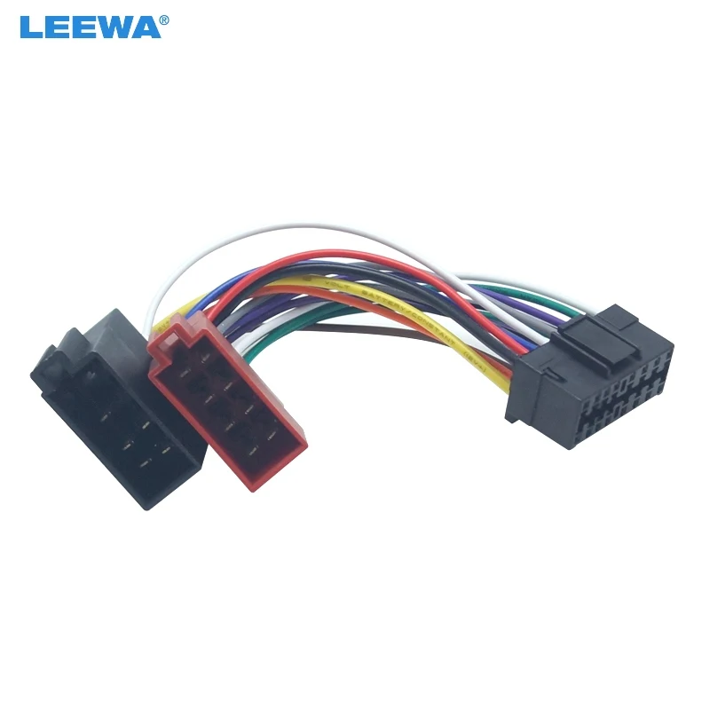 LEEWA 30X Car Radio CD/DVD Stereo ISO Wiring Harness Adapter For Sony To Peugeot Audio Video 2-Head Speaker Wire Connector Cable
LEEWA 30X Car Radio CD/DVD Stereo ISO Wiring Harness Adapter For Sony To Peugeot Audio Video 2-Head Speaker Wire Connector Cable