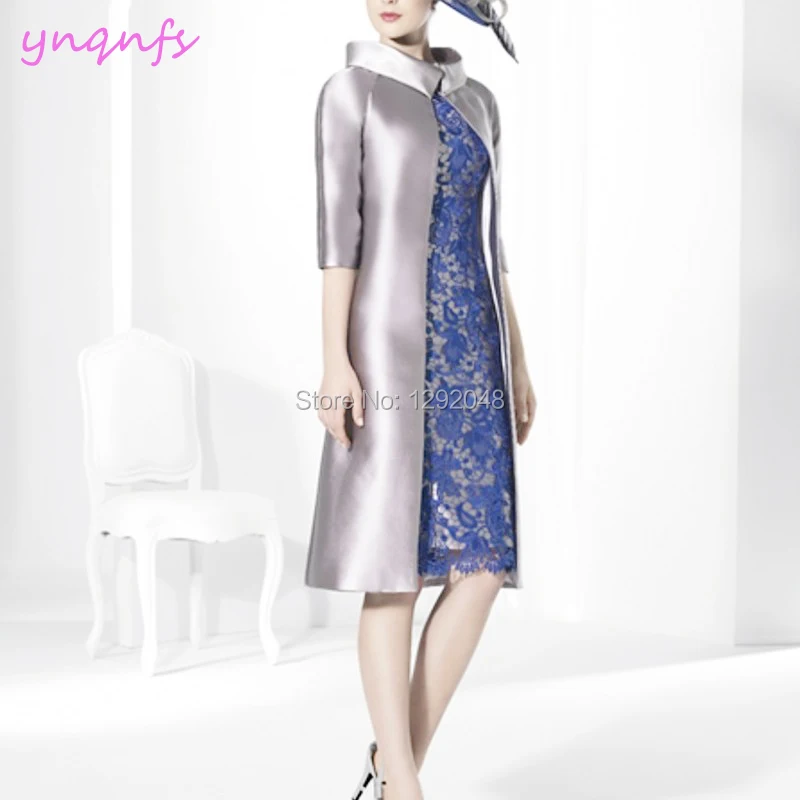 YNQNFS M192 Sheath Satin Dress for Wedding Party 2 Piece Silver Royal Blue Mother of the Bride Dresses Jacket Outfits 2019
YNQNFS M192 Sheath Satin Dress for Wedding Party 2 Piece Silver Royal Blue Mother of the Bride Dresses Jacket Outfits 2019