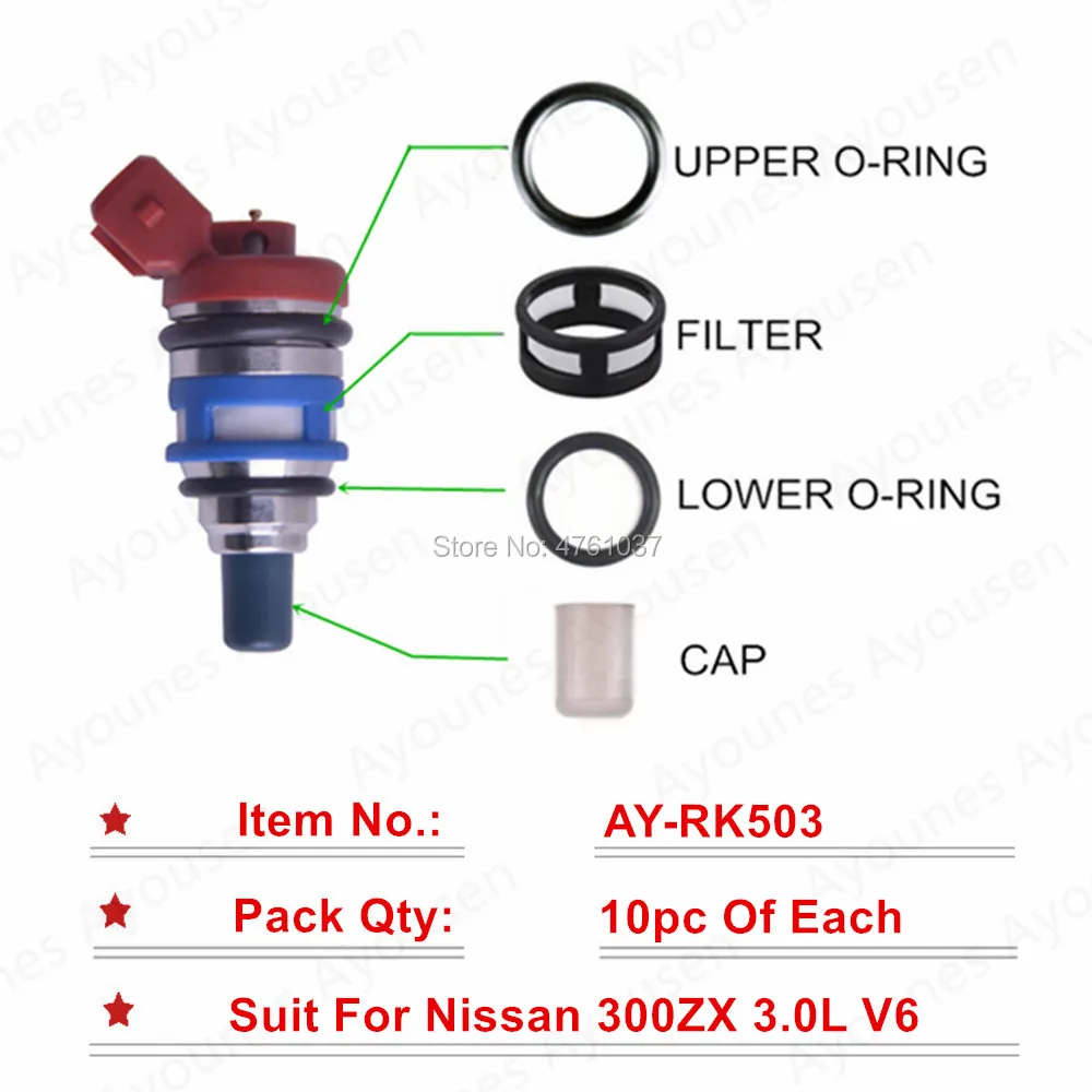 10sets For Nissan 300ZX 16600-85E06/FJ142 16600-66U00 Fuel Injector Repair Kits Top Quality AY-RK503 Partial Area Free Shipping
10sets For Nissan 300ZX 16600-85E06/FJ142 16600-66U00 Fuel Injector Repair Kits Top Quality AY-RK503 Partial Area Free Shipping