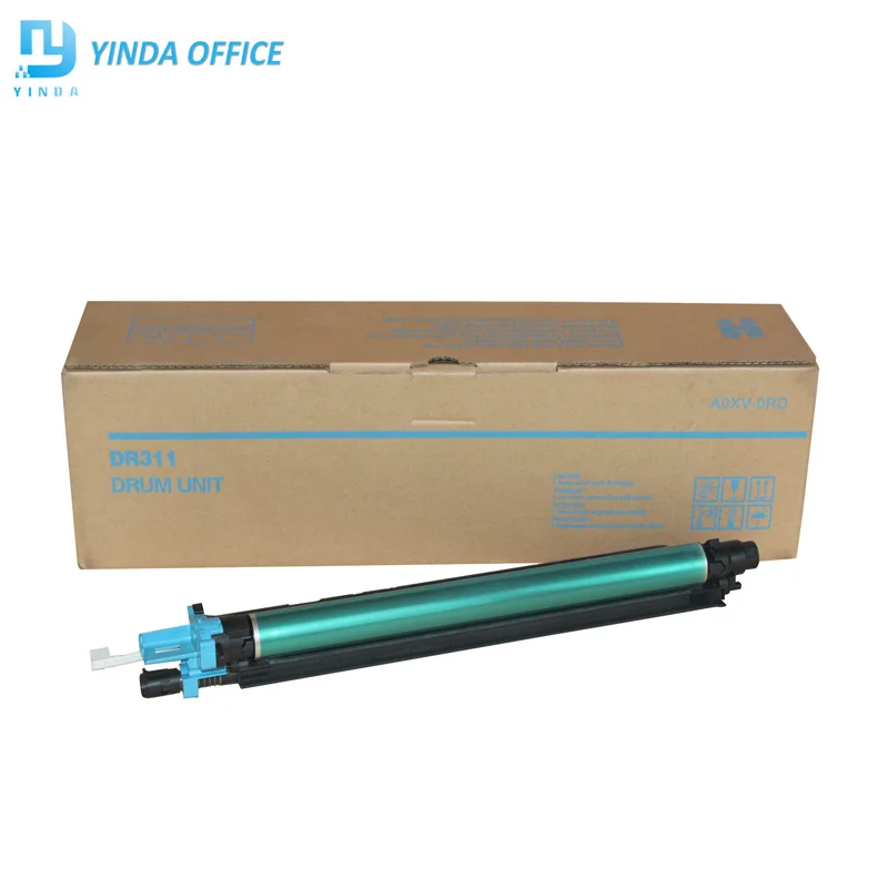 1pc DR311K DR311C DR311M DR311Y Drum Unit compatible for Konica Minolta bizhub C220 C280 C360 A0XV0RD
1pc DR311K DR311C DR311M DR311Y Drum Unit compatible for Konica Minolta bizhub C220 C280 C360 A0XV0RD