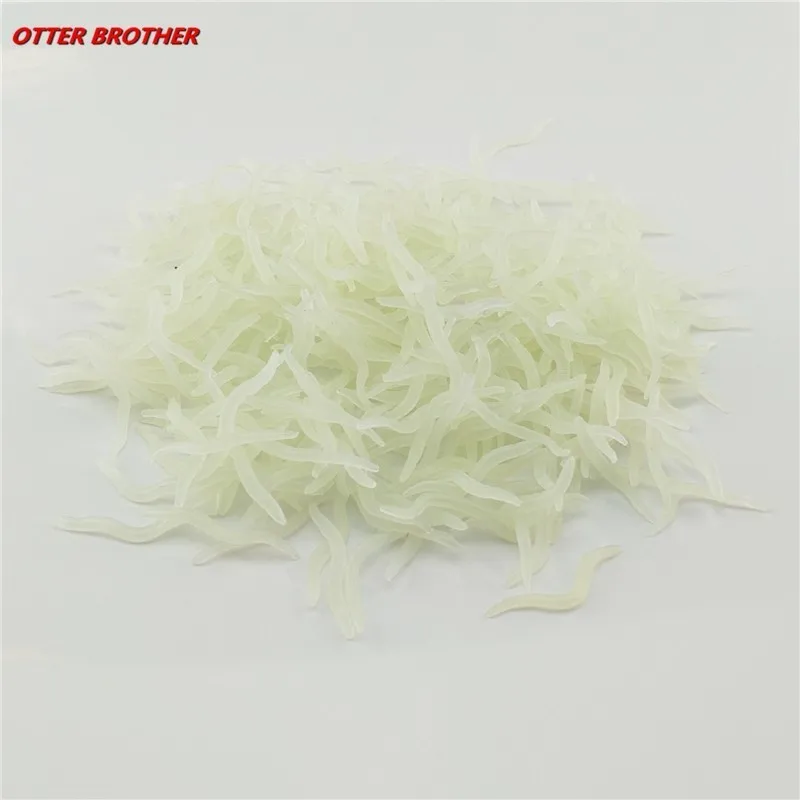 Fishing Lure Silicone Luminous Simulation Smell Earthworm 4cm60pcs Fishing Soft Bait Red White Worms Isca Artificial Accessories
Fishing Lure Silicone Luminous Simulation Smell Earthworm 4cm60pcs Fishing Soft Bait Red White Worms Isca Artificial Accessories