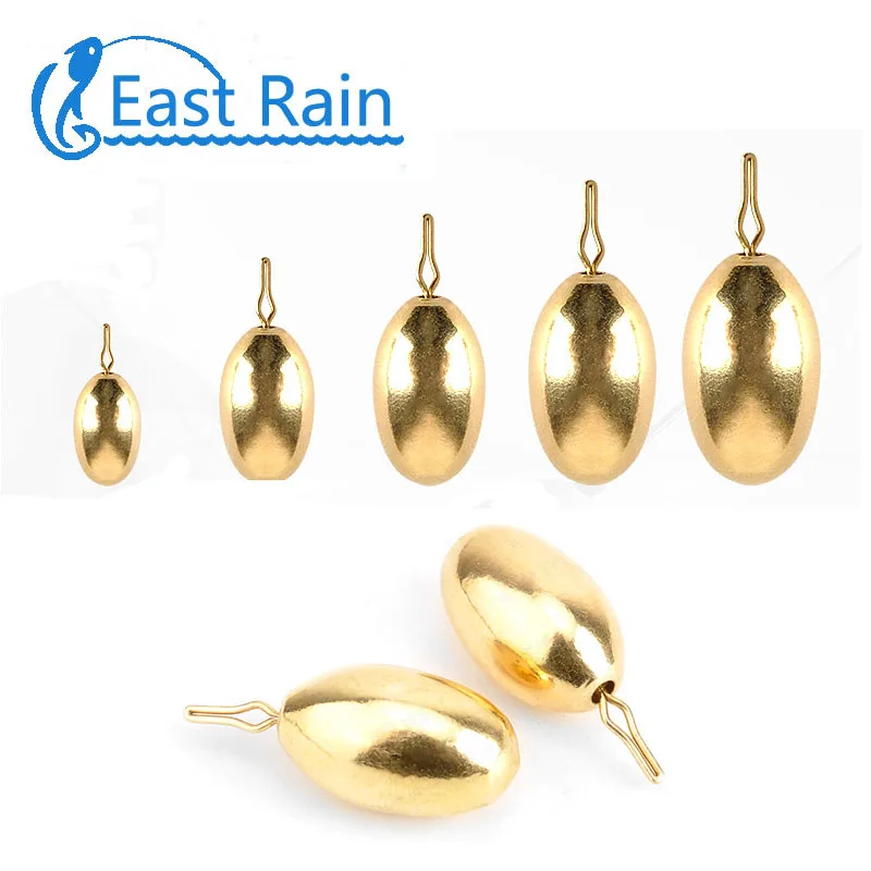 East Rain 50pcs/Lot Brass Bullet Copper Tackle Sinker Bass Fishing For Texas Rig Free Shipping
East Rain 50pcs/Lot Brass Bullet Copper Tackle Sinker Bass Fishing For Texas Rig Free Shipping