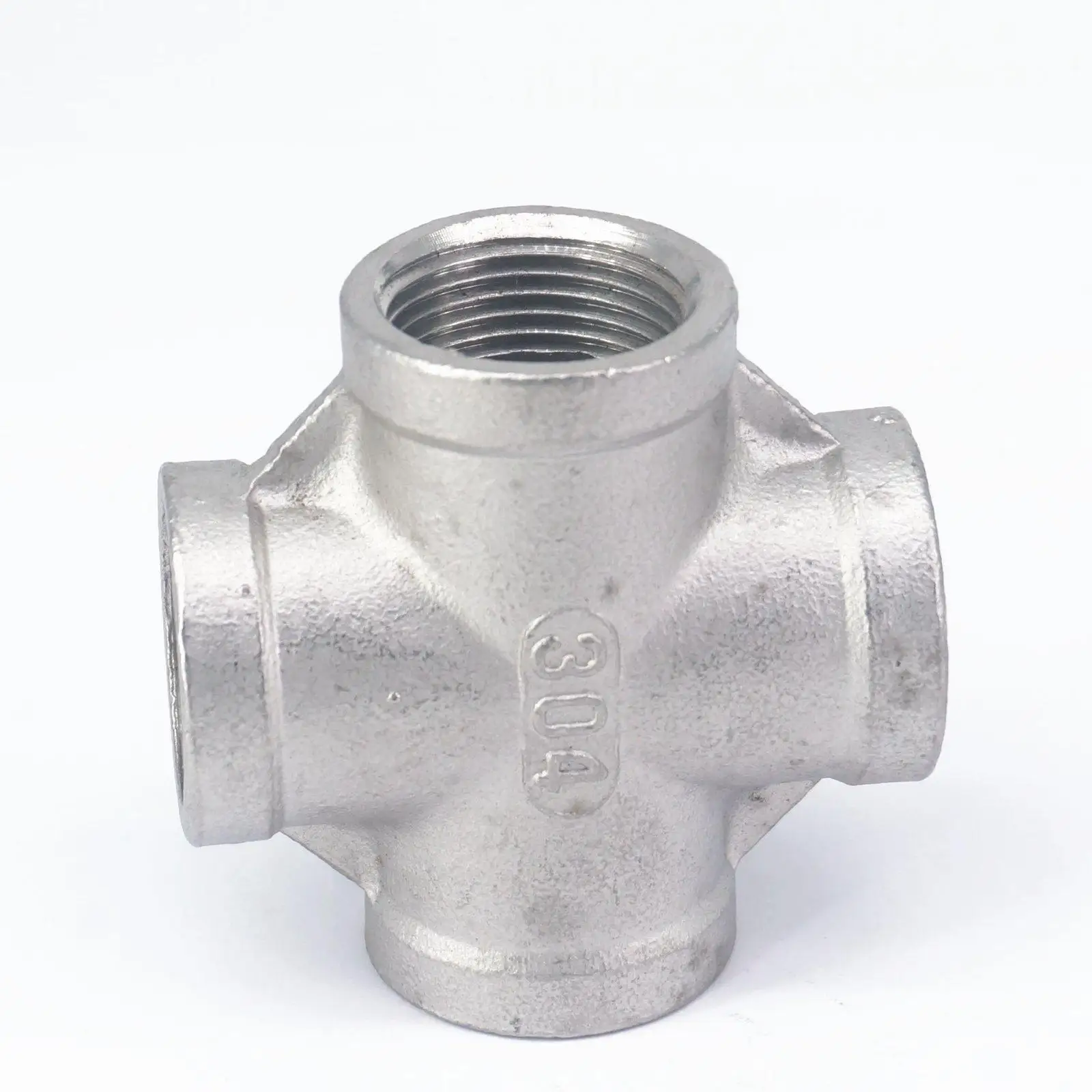 3/4" BSP Female 304 Stainless Steel Cross 4 Way Connector Pipe Fitting water oil air
3/4" BSP Female 304 Stainless Steel Cross 4 Way Connector Pipe Fitting water oil air