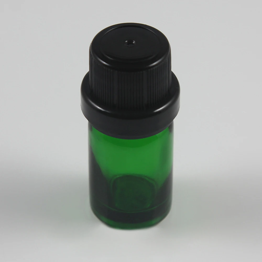 5ml Empty Glass Bottles Green Vials Black Big Head Tamper proof Cap Green Essential Oil Bottles Travel Tools
5ml Empty Glass Bottles Green Vials Black Big Head Tamper proof Cap Green Essential Oil Bottles Travel Tools