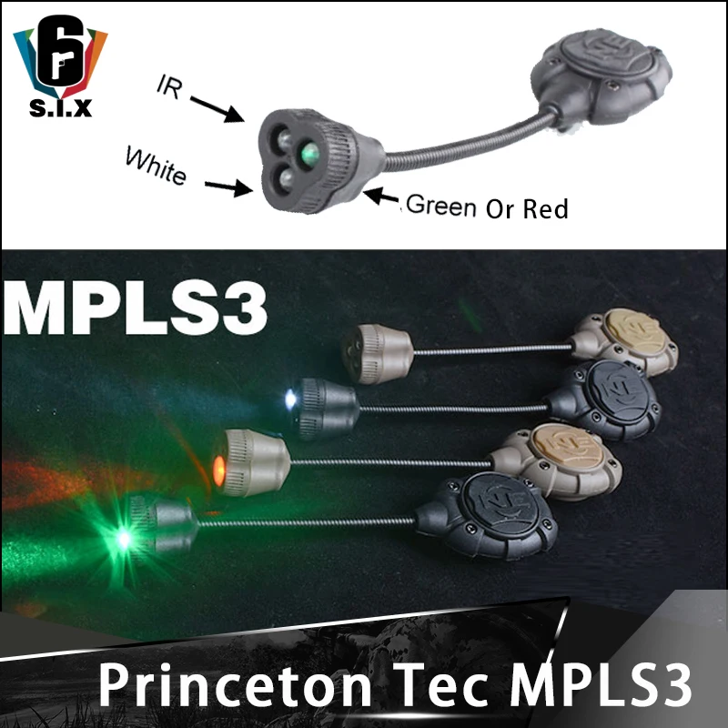 Тактический Шлем ночного эволюции для страйкбола, вспышка, принцестон Tec MPLS3, зеленый, красный светильник
Тактический Шлем ночного эволюции для страйкбола, вспышка, принцестон Tec MPLS3, зеленый, красный светильник