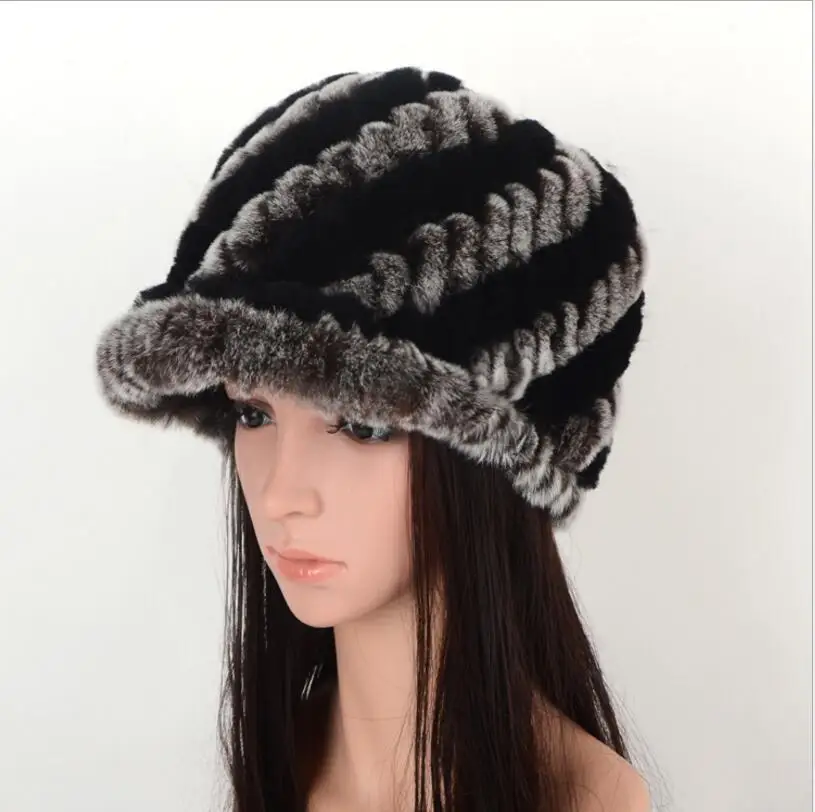 winter fur hat winter hats for women fur natural rex rabbit fur caps for female autumn warm knitted hat with fur H152 
winter fur hat winter hats for women fur natural rex rabbit fur caps for female autumn warm knitted hat with fur H152