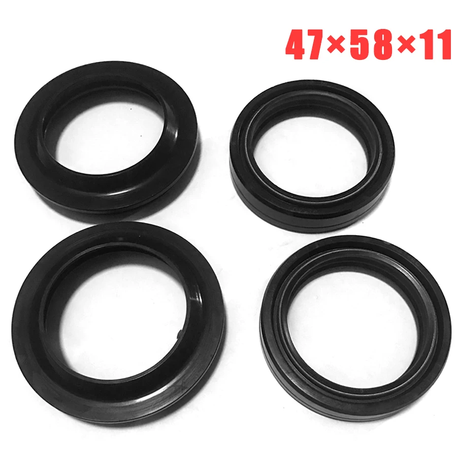 47×58×11mm Front Fork Damper Shock Absorber Oil Seal and Dust Seal for Harley-Davidson Honda Suzuki Ducati
47×58×11mm Front Fork Damper Shock Absorber Oil Seal and Dust Seal for Harley-Davidson Honda Suzuki Ducati