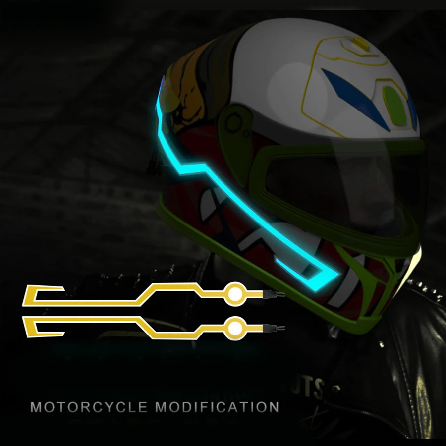 Motorcycle Helmet Light Strip Night Signal Light Luminous Strip Modified Motorcycle Helmet light
Motorcycle Helmet Light Strip Night Signal Light Luminous Strip Modified Motorcycle Helmet light