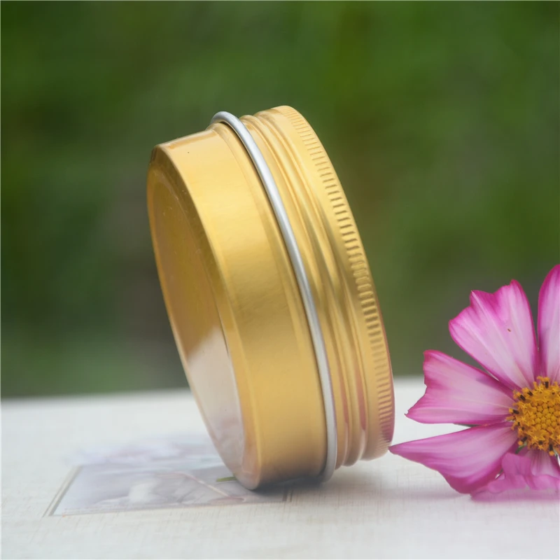 100 X 60ml Rose Gold Empty Cream Aluminum Jar Pot 60g Cosmetic Skin Hair Care Essential Lip Balm Incense Metal Tin Containers
100 X 60ml Rose Gold Empty Cream Aluminum Jar Pot 60g Cosmetic Skin Hair Care Essential Lip Balm Incense Metal Tin Containers