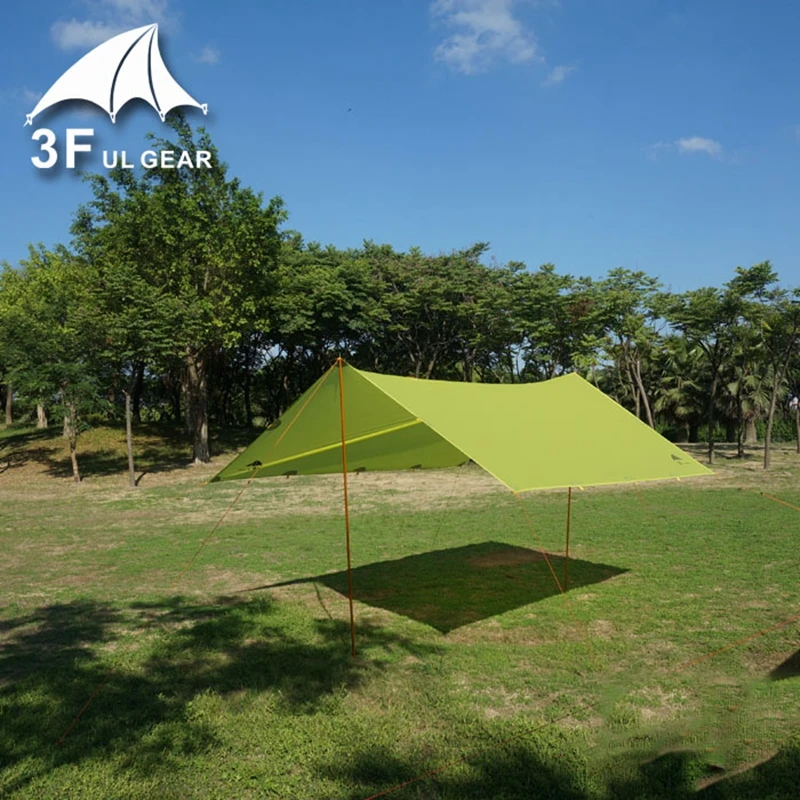 3F UL Grear 15D Silicone Coating Sun Shelter Waterproof Camping Hiking Outdoor Anti-UV Beach Tent 16 Points 3 Size
3F UL Grear 15D Silicone Coating Sun Shelter Waterproof Camping Hiking Outdoor Anti-UV Beach Tent 16 Points 3 Size