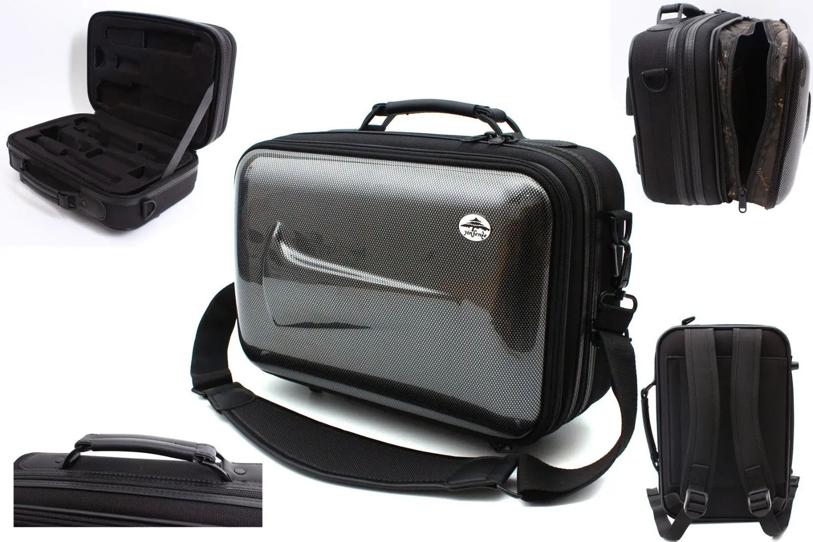 Yinfente Professional Oboe Case Black Color Hard Shell Oboe Bag Shoulder Strap
Yinfente Professional Oboe Case Black Color Hard Shell Oboe Bag Shoulder Strap