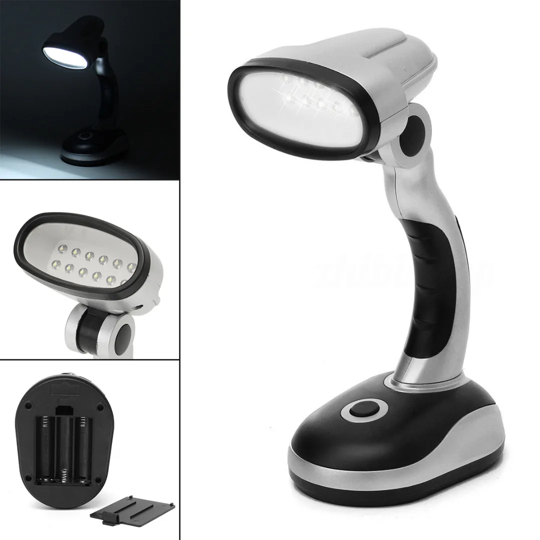 1pcs 12 LED Flexible Battery Operated Bedside Reading Desk Lamp Table Bright Light
1pcs 12 LED Flexible Battery Operated Bedside Reading Desk Lamp Table Bright Light