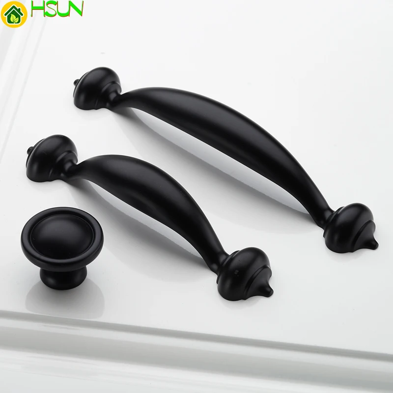Modern Black Drawer Dresser Pulls Handle Door Knobs Handle Kitchen Cabinet Handle Rustic Furniture Hardware
Modern Black Drawer Dresser Pulls Handle Door Knobs Handle Kitchen Cabinet Handle Rustic Furniture Hardware
