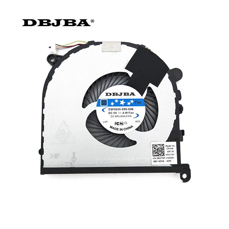 Вентилятор графического процессора для Dell XPS 15 9550 Precision 5510 P/N 0RVTXY RVTXY DFS 501105 PR0T FG11
Вентилятор графического процессора для Dell XPS 15 9550 Precision 5510 P/N 0RVTXY RVTXY DFS 501105 PR0T FG11