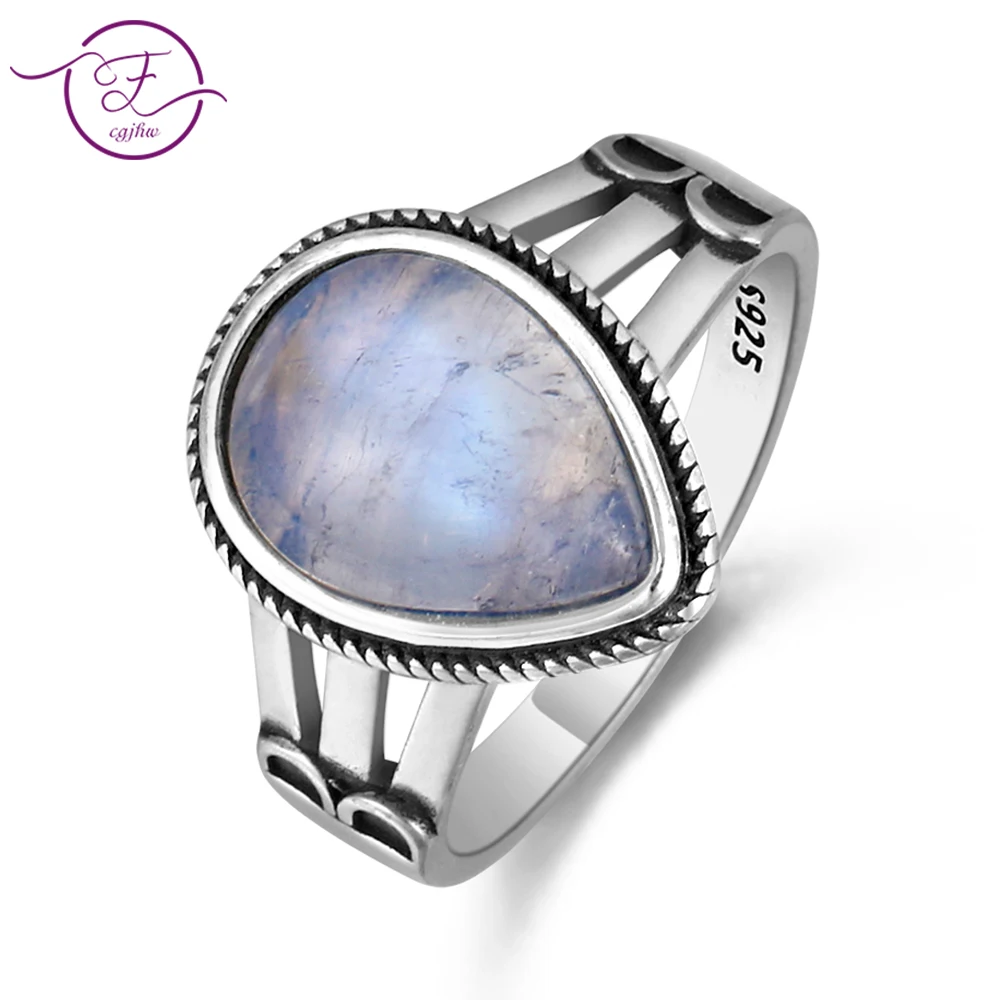 New Arrival 9X13 pear shape Woman Wedding Real Moonstone 925 Silver Jewelry Rings Hollow Design Fashion Ring Wholesale Jewellery
New Arrival 9X13 pear shape Woman Wedding Real Moonstone 925 Silver Jewelry Rings Hollow Design Fashion Ring Wholesale Jewellery