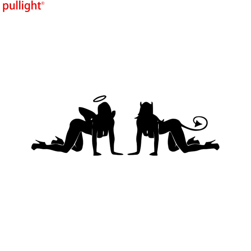 Female Female Sexy Angel Devil Shaped Car Window Bumper Temptation Design Decorative Vinyl Car Stickers
Female Female Sexy Angel Devil Shaped Car Window Bumper Temptation Design Decorative Vinyl Car Stickers