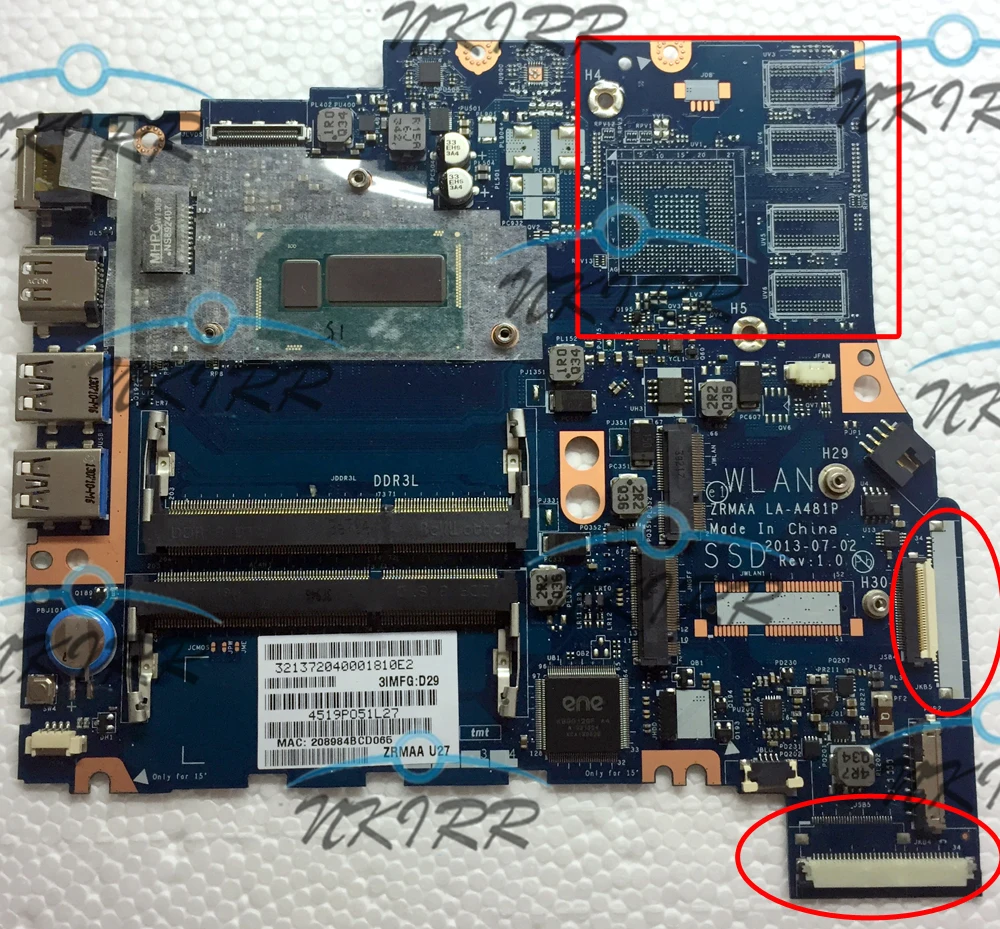 14,1 "I5 I3 ZRMAA LA-A481P K000148420 K000151460 K000150700 K000151490 K000148420 для материнской платы
14,1 "I5 I3 ZRMAA LA-A481P K000148420 K000151460 K000150700 K000151490 K000148420 для материнской платы