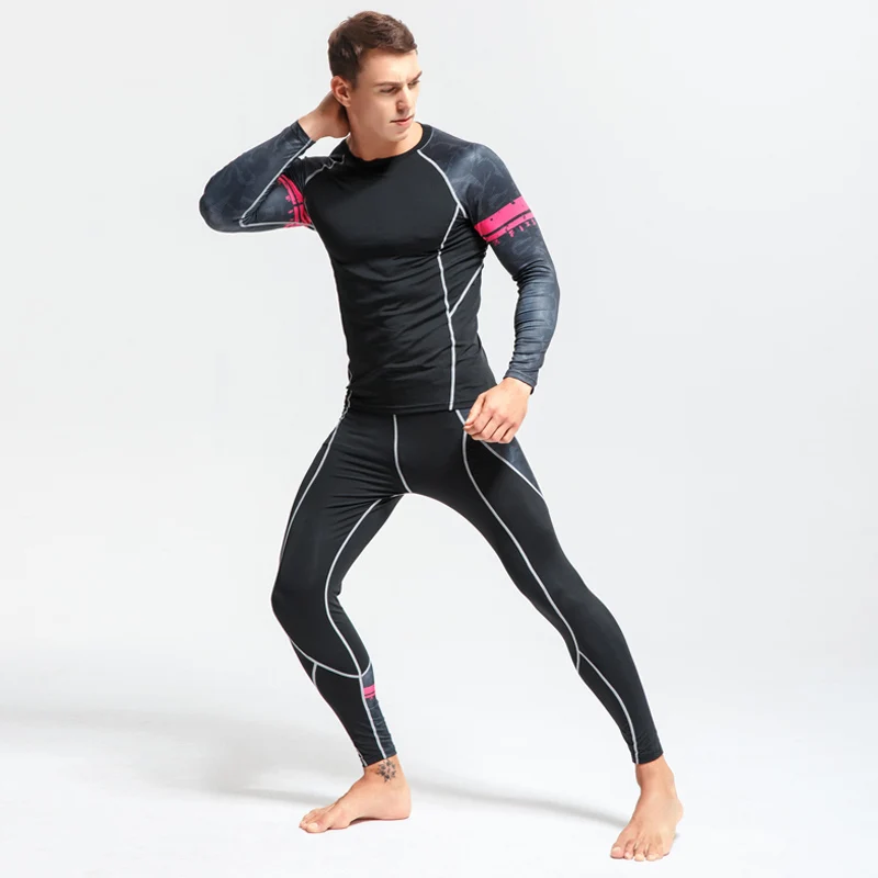 MMA For Men Compression Jogging Suits Clothes Sports Set 4XL Long T-Shirt And Pants Girls Fitness Gym Fitness Training Pantyhose
MMA For Men Compression Jogging Suits Clothes Sports Set 4XL Long T-Shirt And Pants Girls Fitness Gym Fitness Training Pantyhose