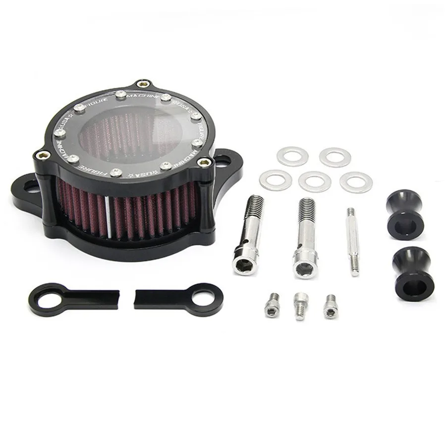 Motorcycle Air Cleaner Intake Filter System Black For Harley-Davidson Forty Eight 2010-2015
Motorcycle Air Cleaner Intake Filter System Black For Harley-Davidson Forty Eight 2010-2015