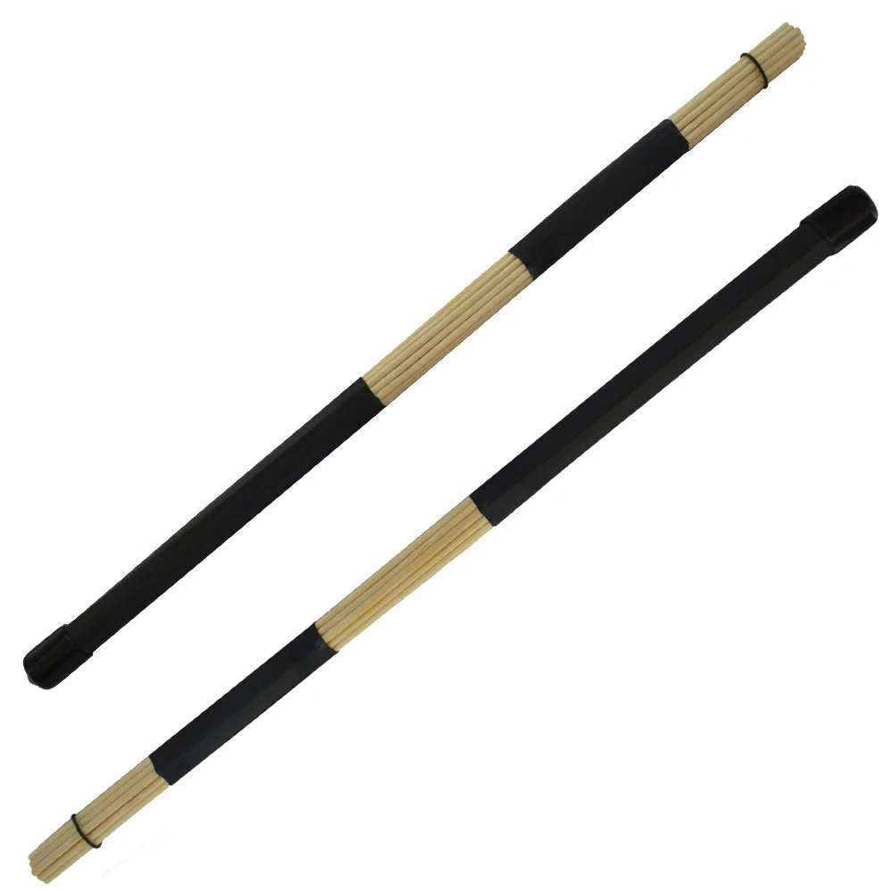 1 Pair IRIN 40cm Bamboo Black / Blue Rod Drum Brushes Sticks Covered of Rubber for Jazz Folk Music Drum Exercise
1 Pair IRIN 40cm Bamboo Black / Blue Rod Drum Brushes Sticks Covered of Rubber for Jazz Folk Music Drum Exercise