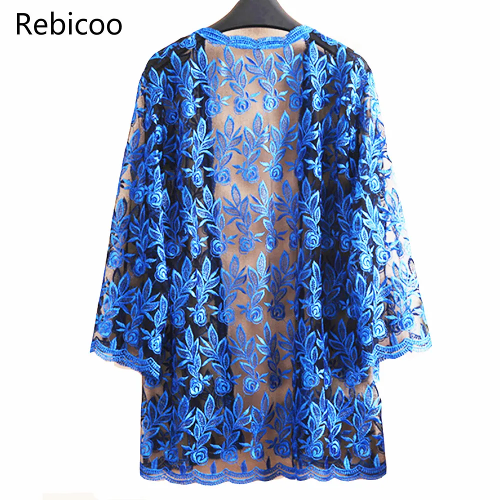 Summer Lace Cardigan Embroidery Women Casual Vintage Jackets Mujer Coat Jaqueta Feminino Casaco De La Big
Summer Lace Cardigan Embroidery Women Casual Vintage Jackets Mujer Coat Jaqueta Feminino Casaco De La Big