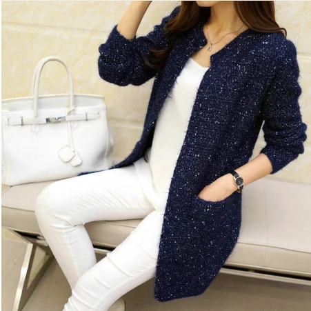 Autumn Winter Women Casual Long Sleeve Knitted Cardigans New Crochet Ladies Sweaters Fashion Cardigan warm tops
Autumn Winter Women Casual Long Sleeve Knitted Cardigans New Crochet Ladies Sweaters Fashion Cardigan warm tops