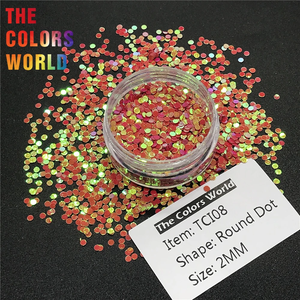 TCT-100 Round Dot Shape Pearlescent Indescent 2MM Size Nail Glitter Nail Art Decoration Body Glitter Nail Gel Henna Handwork DIY
TCT-100 Round Dot Shape Pearlescent Indescent 2MM Size Nail Glitter Nail Art Decoration Body Glitter Nail Gel Henna Handwork DIY